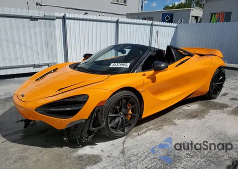 2020 Mclaren Automotive 720S из США, поврежденный, VIN SBM14FCA6LW004272